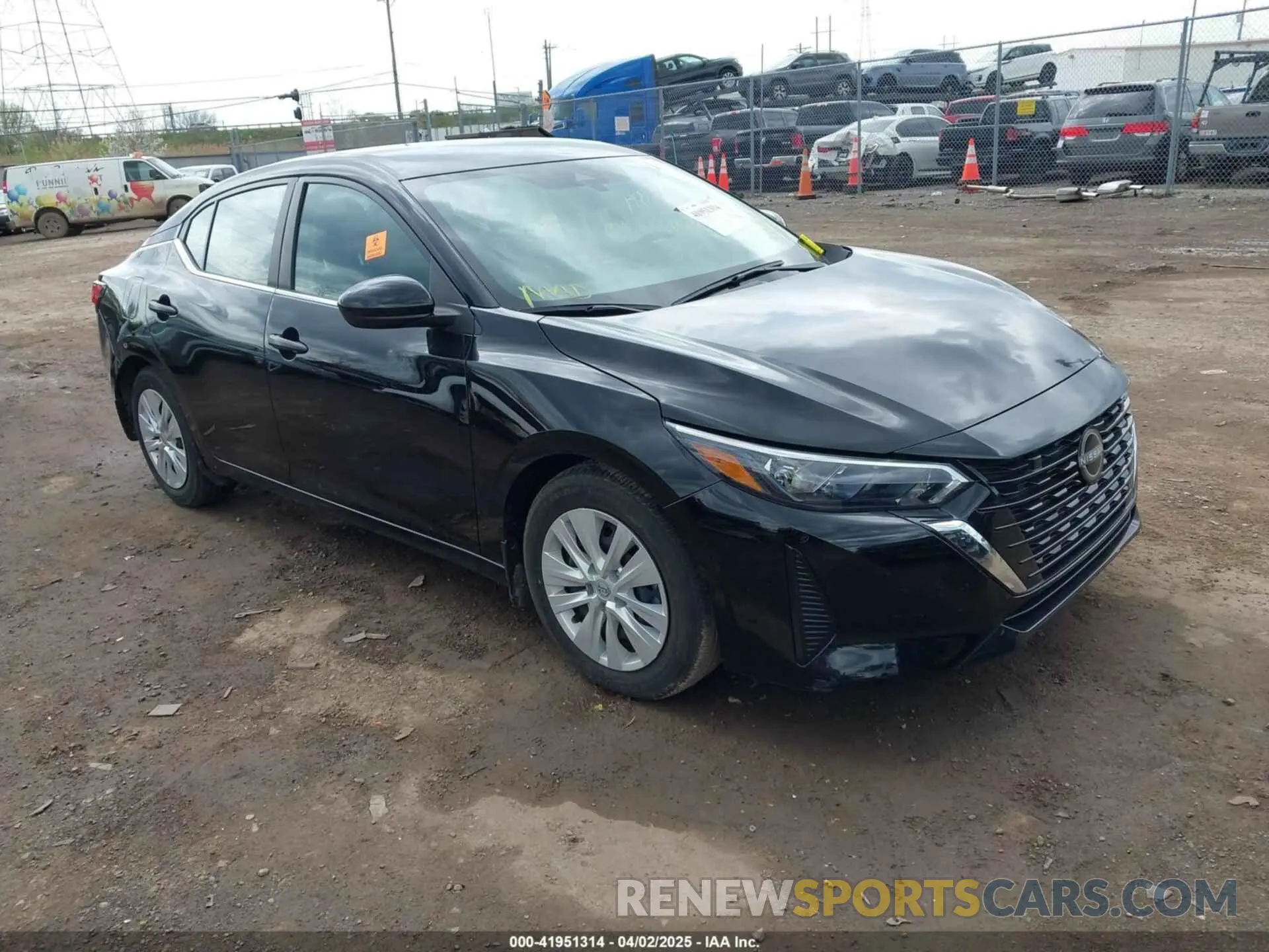 1 fotografías del automóvil dañado 3N1AB8BV9RY244418 NISSAN SENTRA 2024