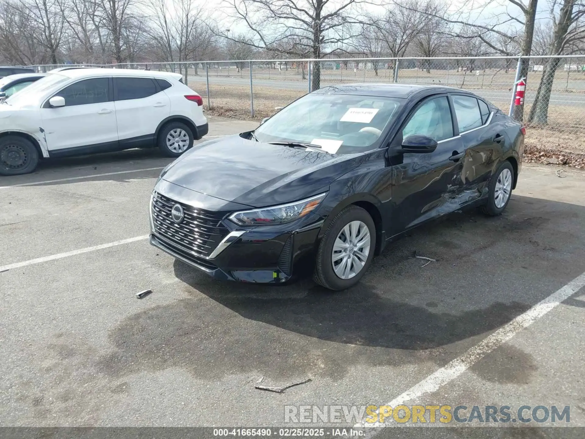 2 fotografías del automóvil dañado 3N1AB8BV9RY245276 NISSAN SENTRA 2024
