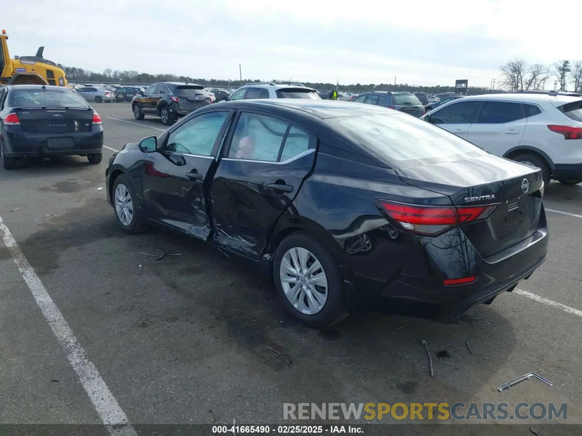 6 fotografías del automóvil dañado 3N1AB8BV9RY245276 NISSAN SENTRA 2024