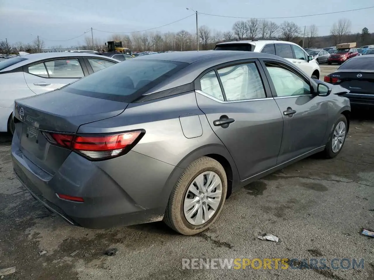 3 fotografías del automóvil dañado 3N1AB8BV9RY287415 NISSAN SENTRA 2024