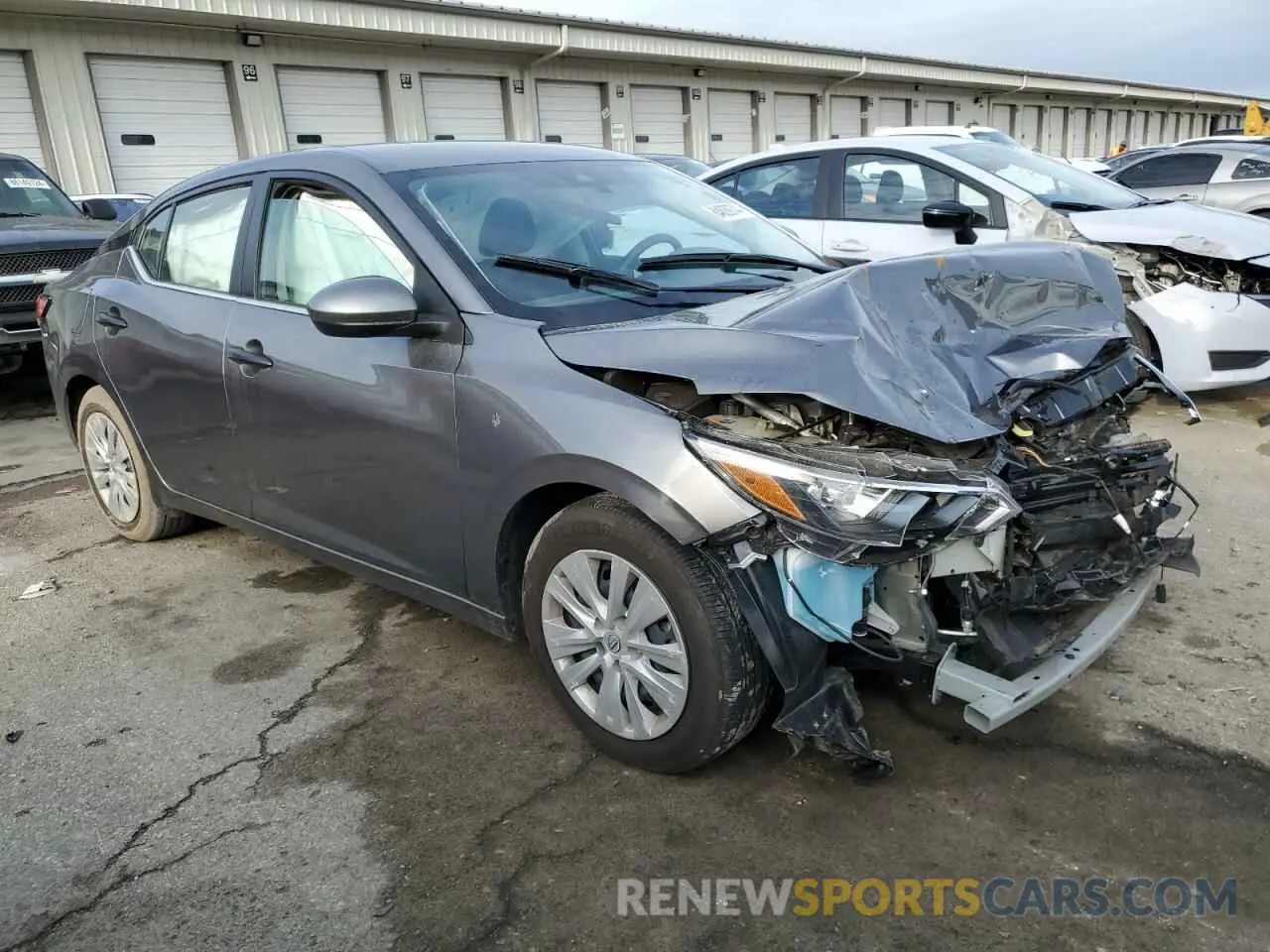 4 fotografías del automóvil dañado 3N1AB8BV9RY287415 NISSAN SENTRA 2024