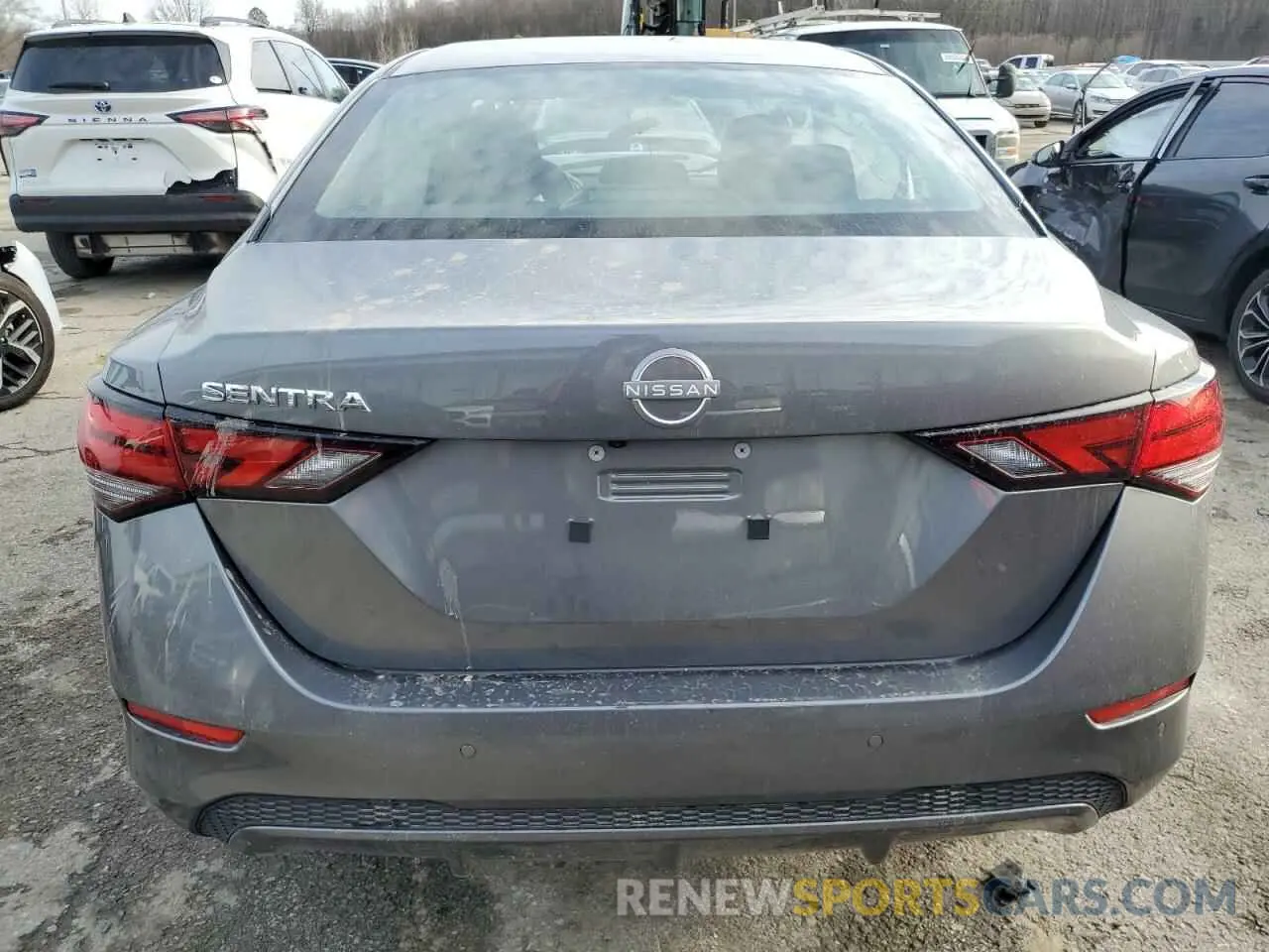 6 fotografías del automóvil dañado 3N1AB8BV9RY287415 NISSAN SENTRA 2024
