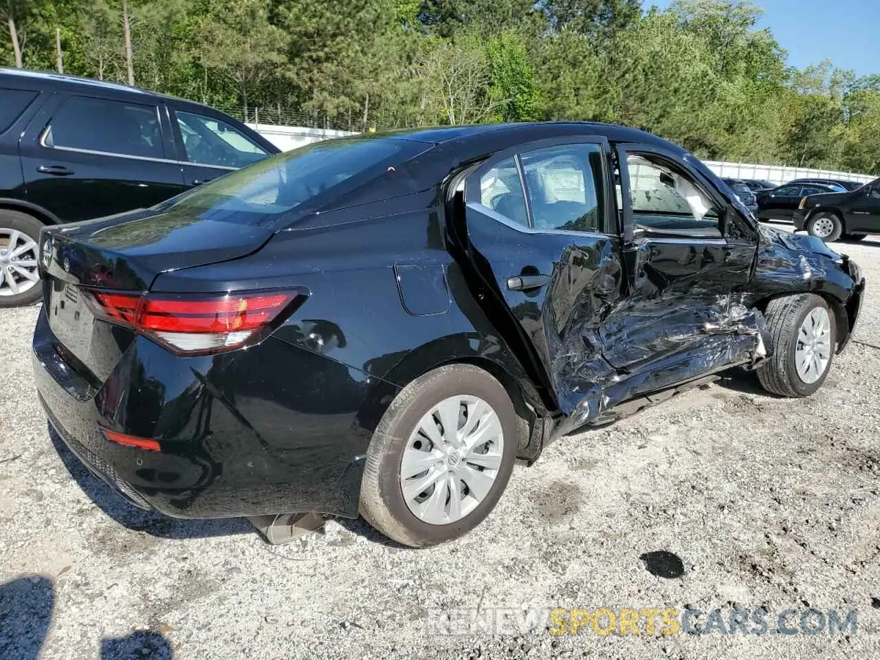 3 fotografías del automóvil dañado 3N1AB8BV9RY311213 NISSAN SENTRA 2024