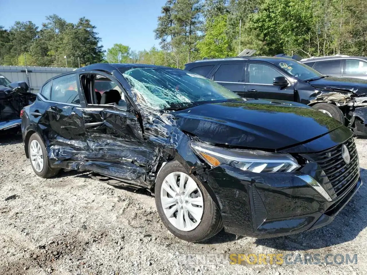 4 fotografías del automóvil dañado 3N1AB8BV9RY311213 NISSAN SENTRA 2024