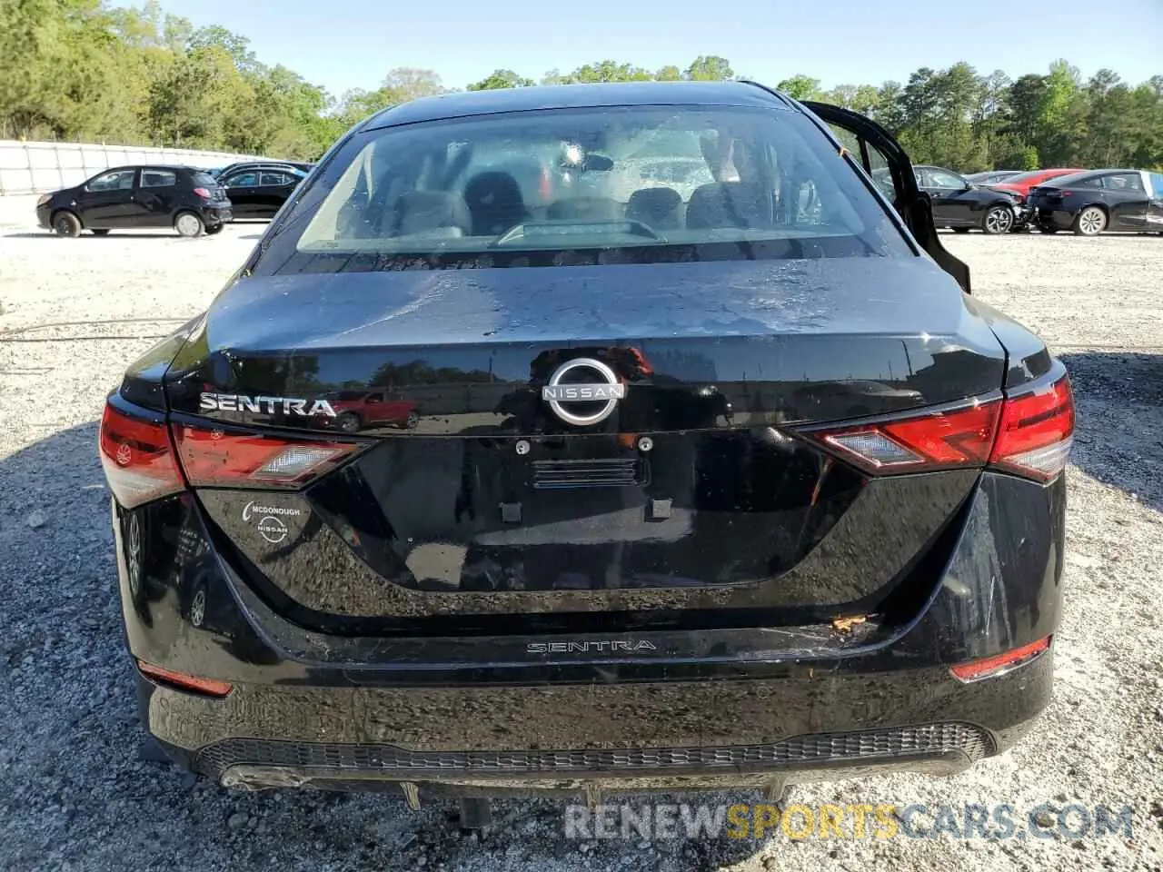 6 fotografías del automóvil dañado 3N1AB8BV9RY311213 NISSAN SENTRA 2024