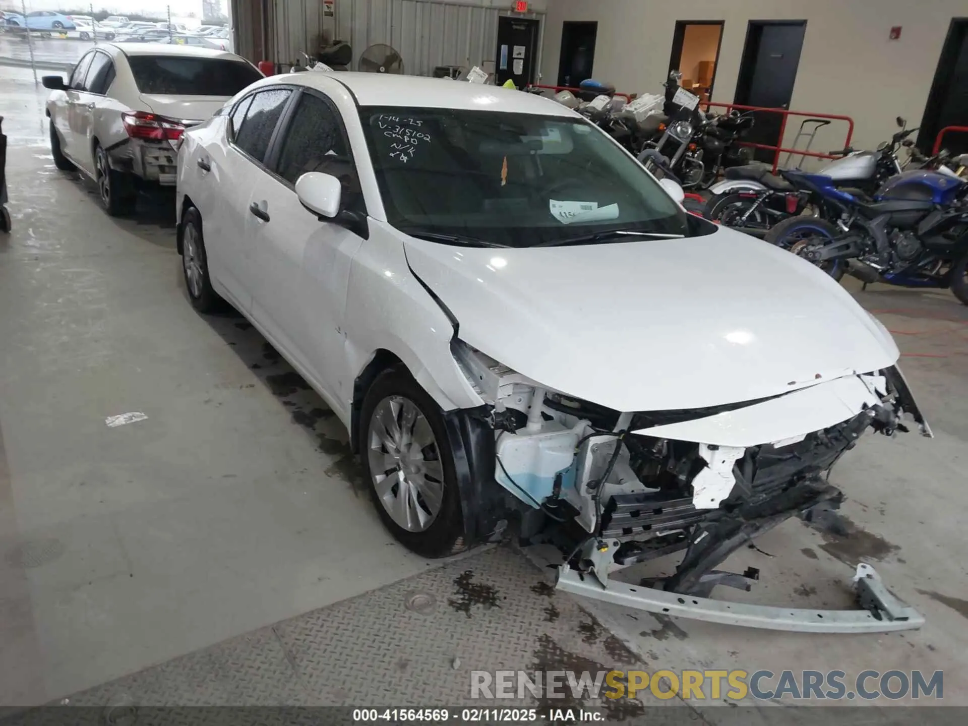 1 fotografías del automóvil dañado 3N1AB8BV9RY315102 NISSAN SENTRA 2024