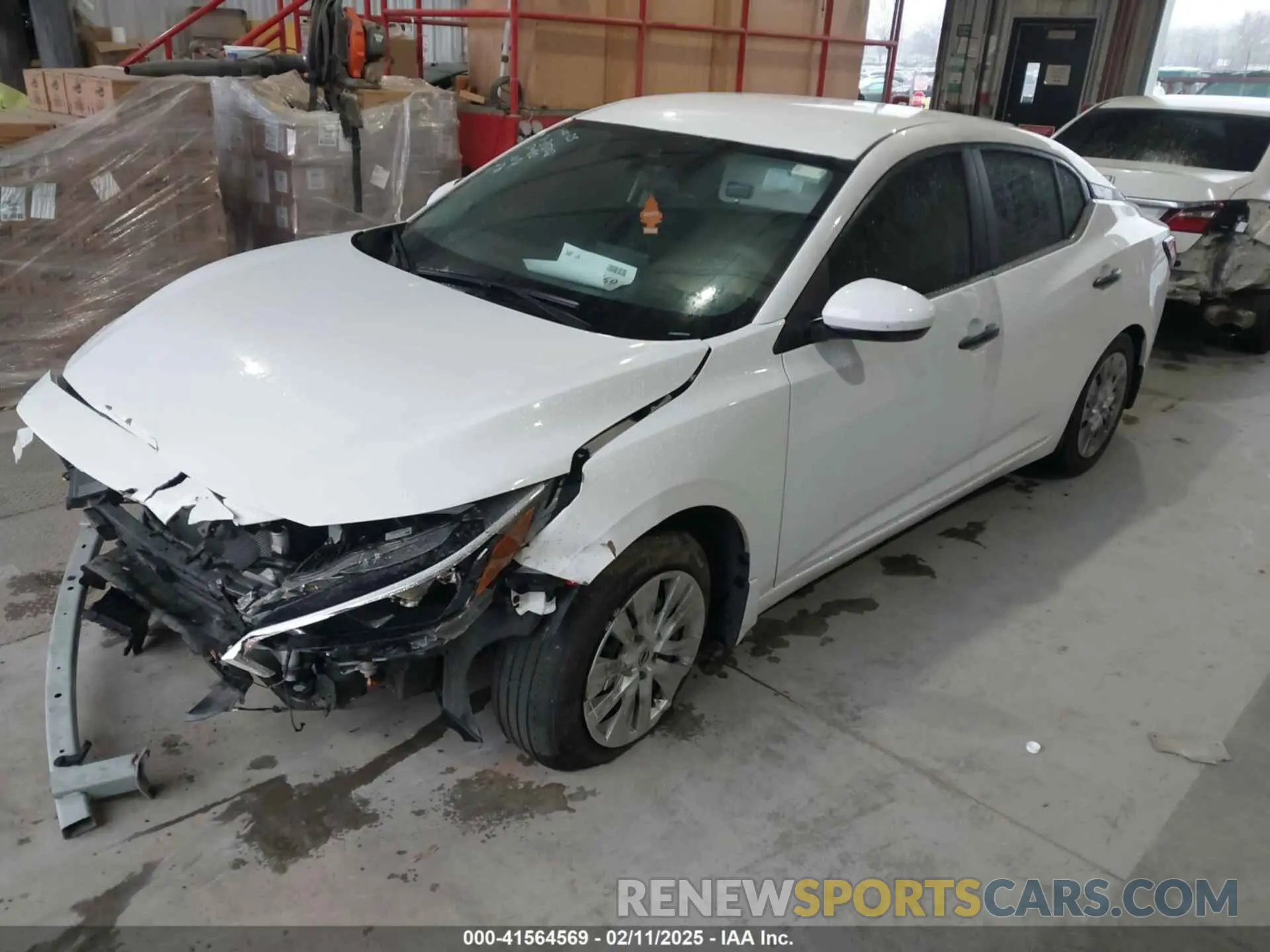 2 fotografías del automóvil dañado 3N1AB8BV9RY315102 NISSAN SENTRA 2024