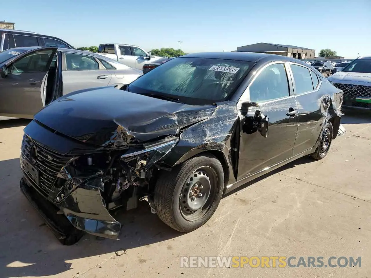 1 fotografías del automóvil dañado 3N1AB8BV9RY376580 NISSAN SENTRA 2024