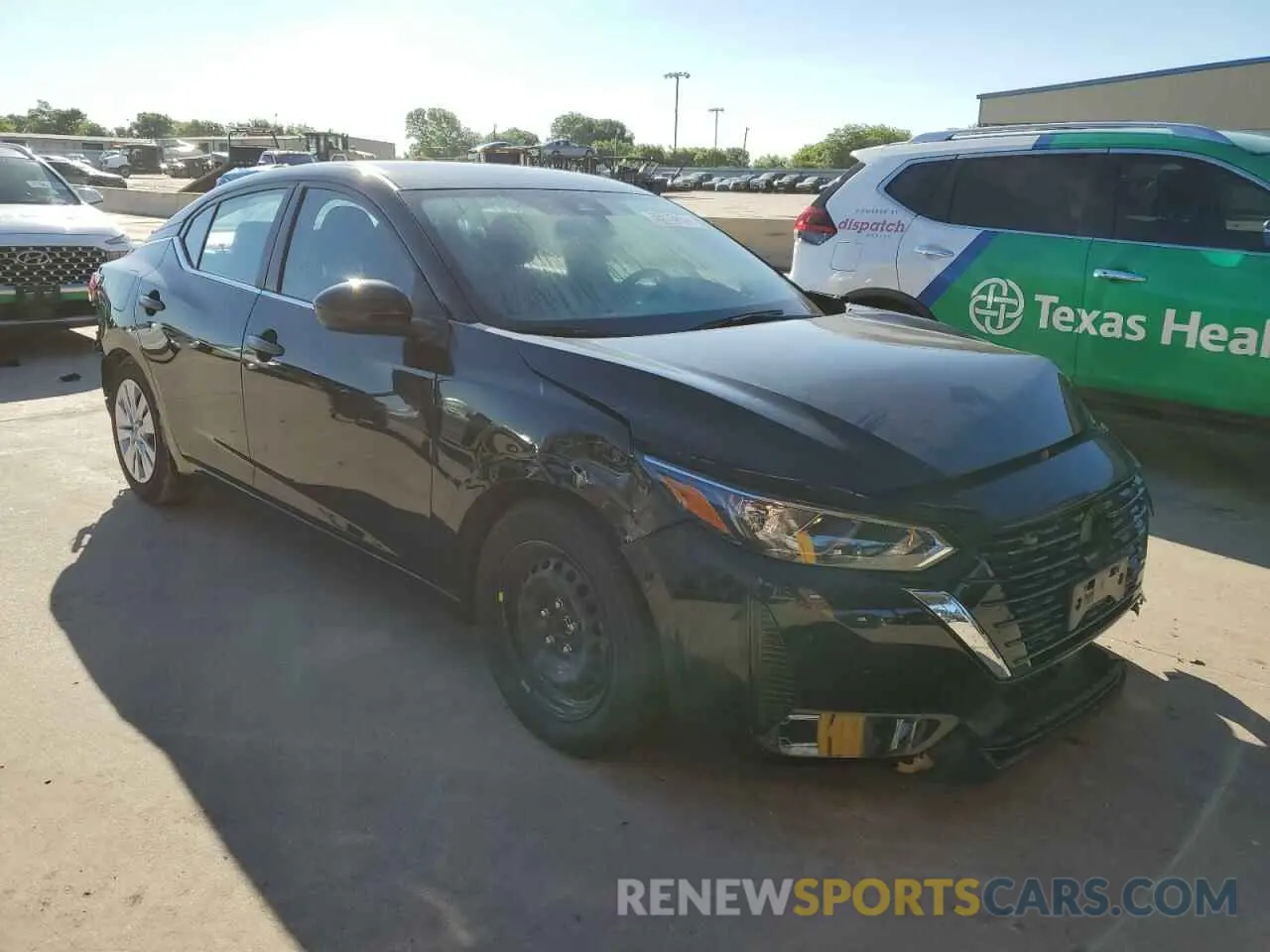 4 fotografías del automóvil dañado 3N1AB8BV9RY376580 NISSAN SENTRA 2024