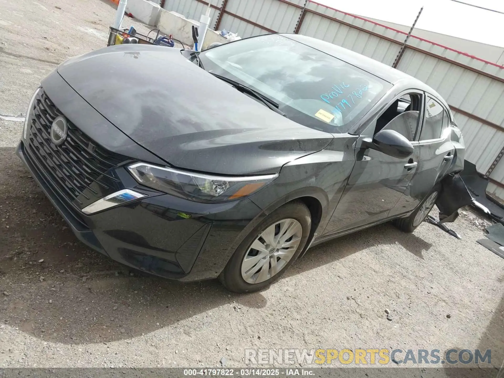 2 fotografías del automóvil dañado 3N1AB8BVXRY205952 NISSAN SENTRA 2024