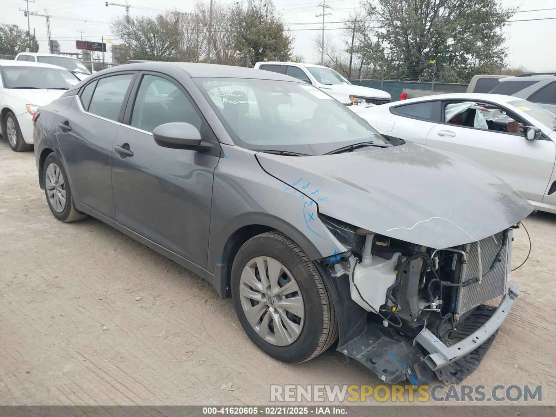1 fotografías del automóvil dañado 3N1AB8BVXRY238675 NISSAN SENTRA 2024