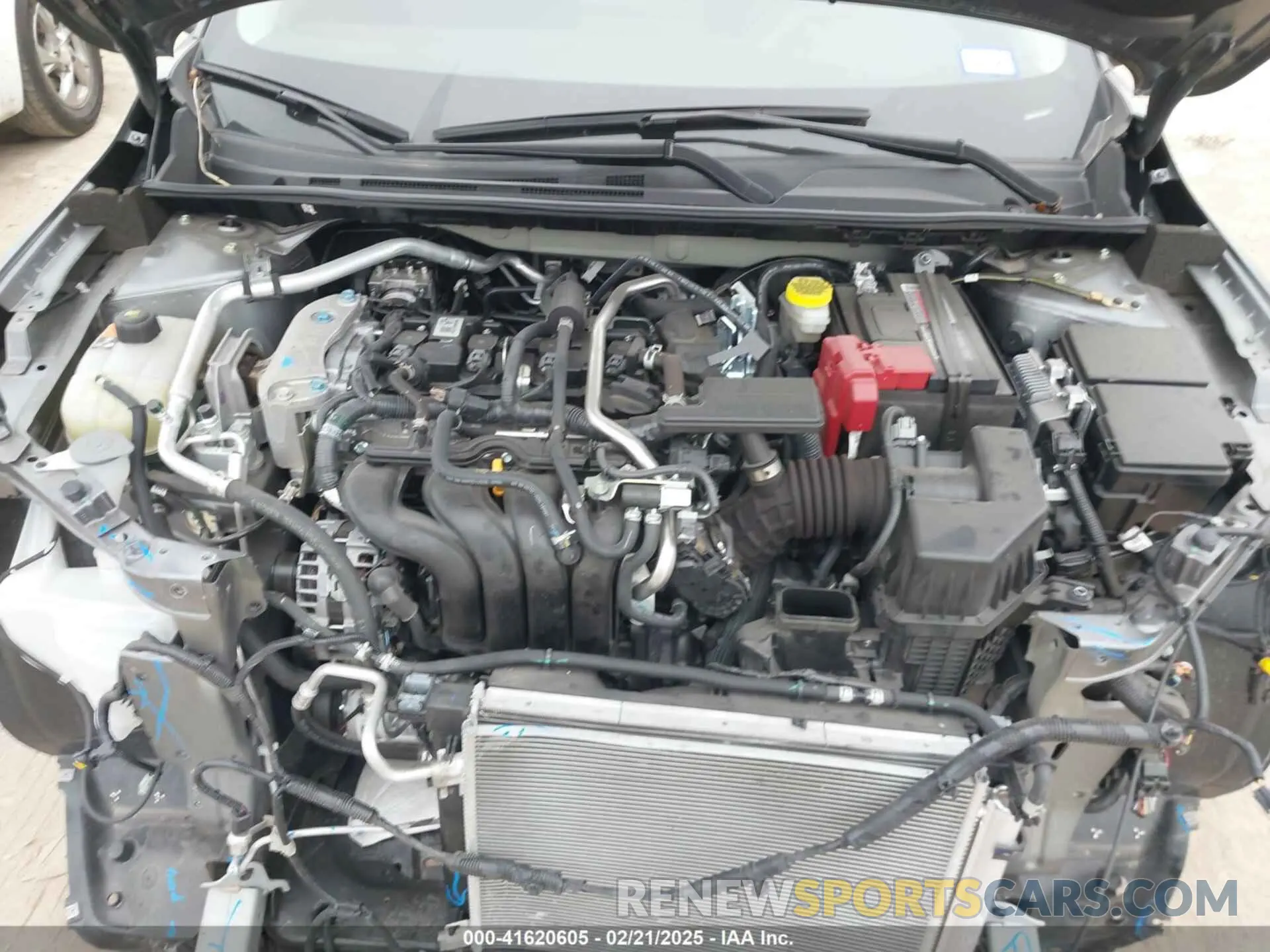 10 fotografías del automóvil dañado 3N1AB8BVXRY238675 NISSAN SENTRA 2024