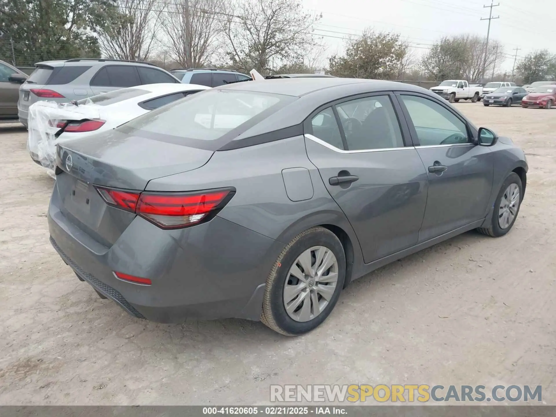 4 fotografías del automóvil dañado 3N1AB8BVXRY238675 NISSAN SENTRA 2024