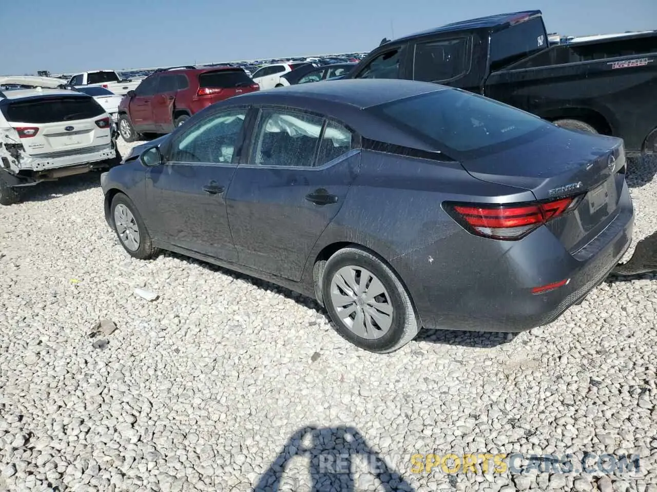 2 fotografías del automóvil dañado 3N1AB8BVXRY288346 NISSAN SENTRA 2024