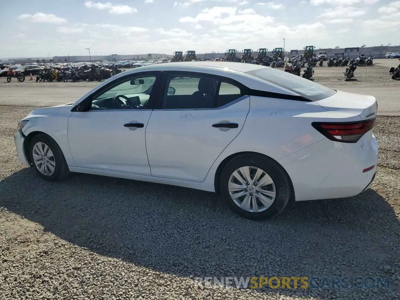2 fotografías del automóvil dañado 3N1AB8BVXRY289951 NISSAN SENTRA 2024