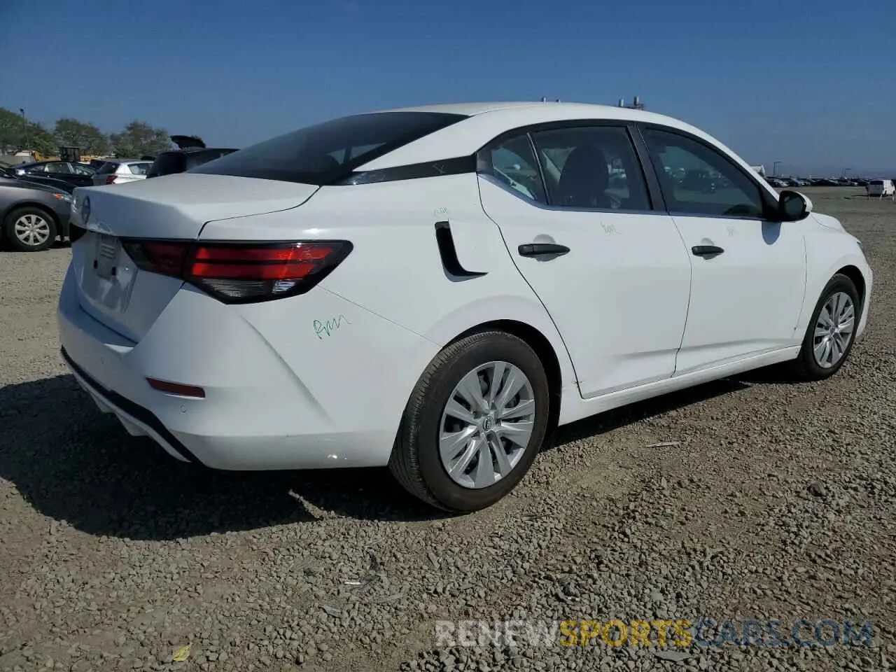 3 fotografías del automóvil dañado 3N1AB8BVXRY289951 NISSAN SENTRA 2024