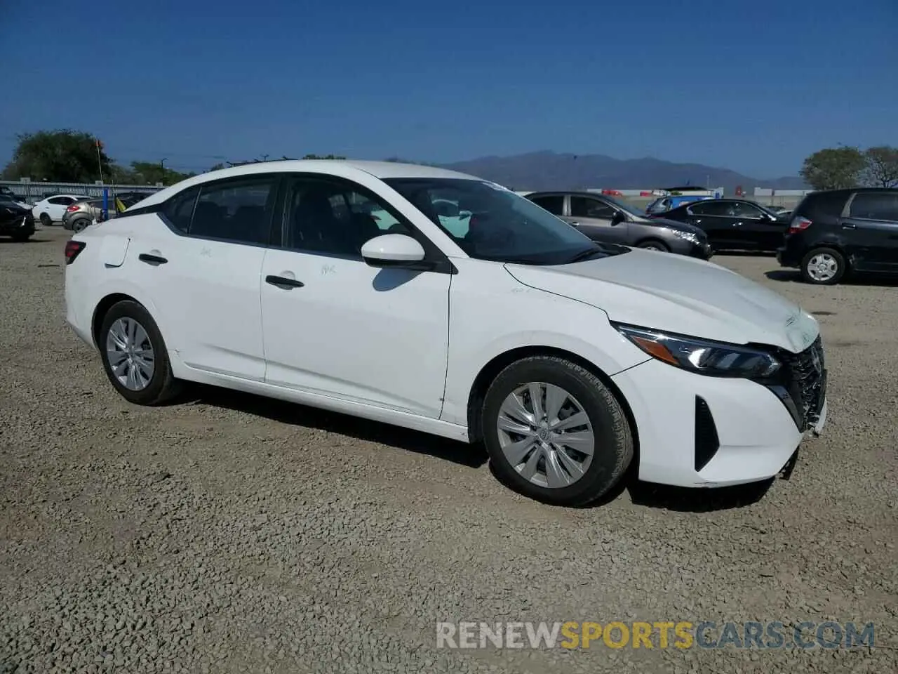 4 fotografías del automóvil dañado 3N1AB8BVXRY289951 NISSAN SENTRA 2024