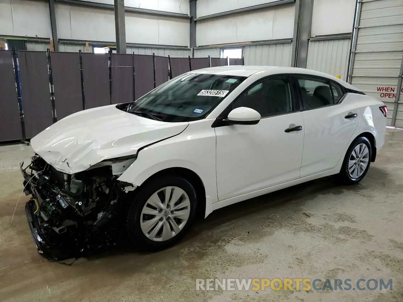 1 fotografías del automóvil dañado 3N1AB8BVXRY325539 NISSAN SENTRA 2024