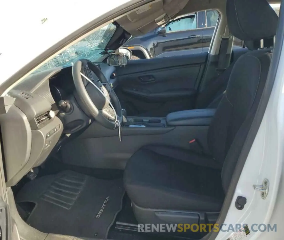 7 fotografías del automóvil dañado 3N1AB8BVXRY342678 NISSAN SENTRA 2024