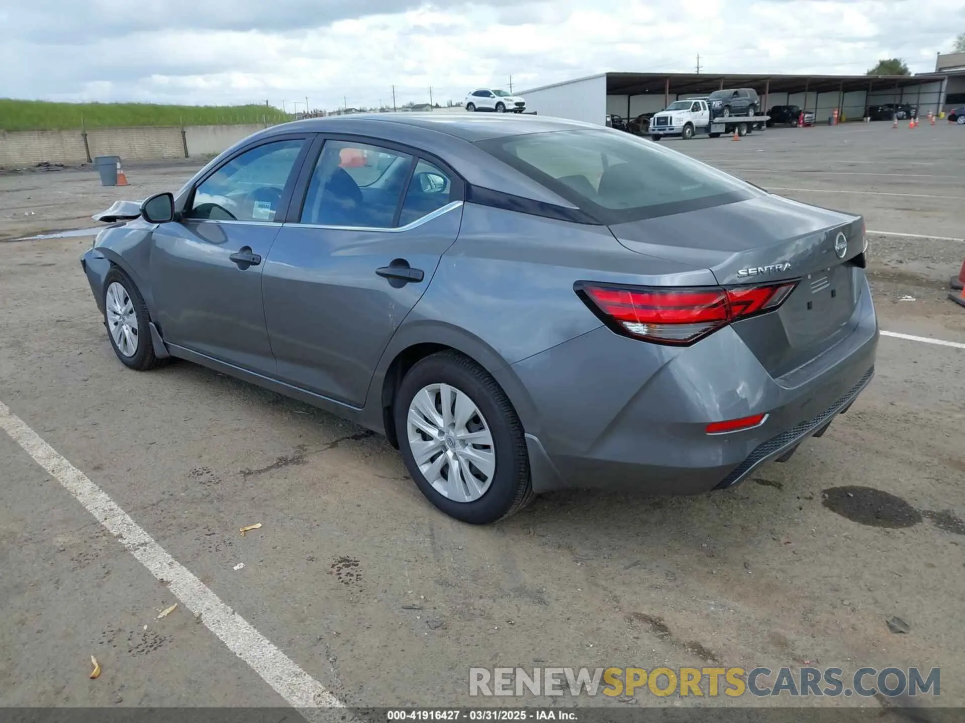 3 fotografías del automóvil dañado 3N1AB8BVXRY384140 NISSAN SENTRA 2024