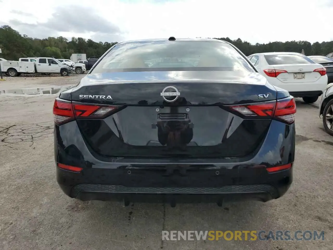 6 fotografías del automóvil dañado 3N1AB8CV0RY201875 NISSAN SENTRA 2024