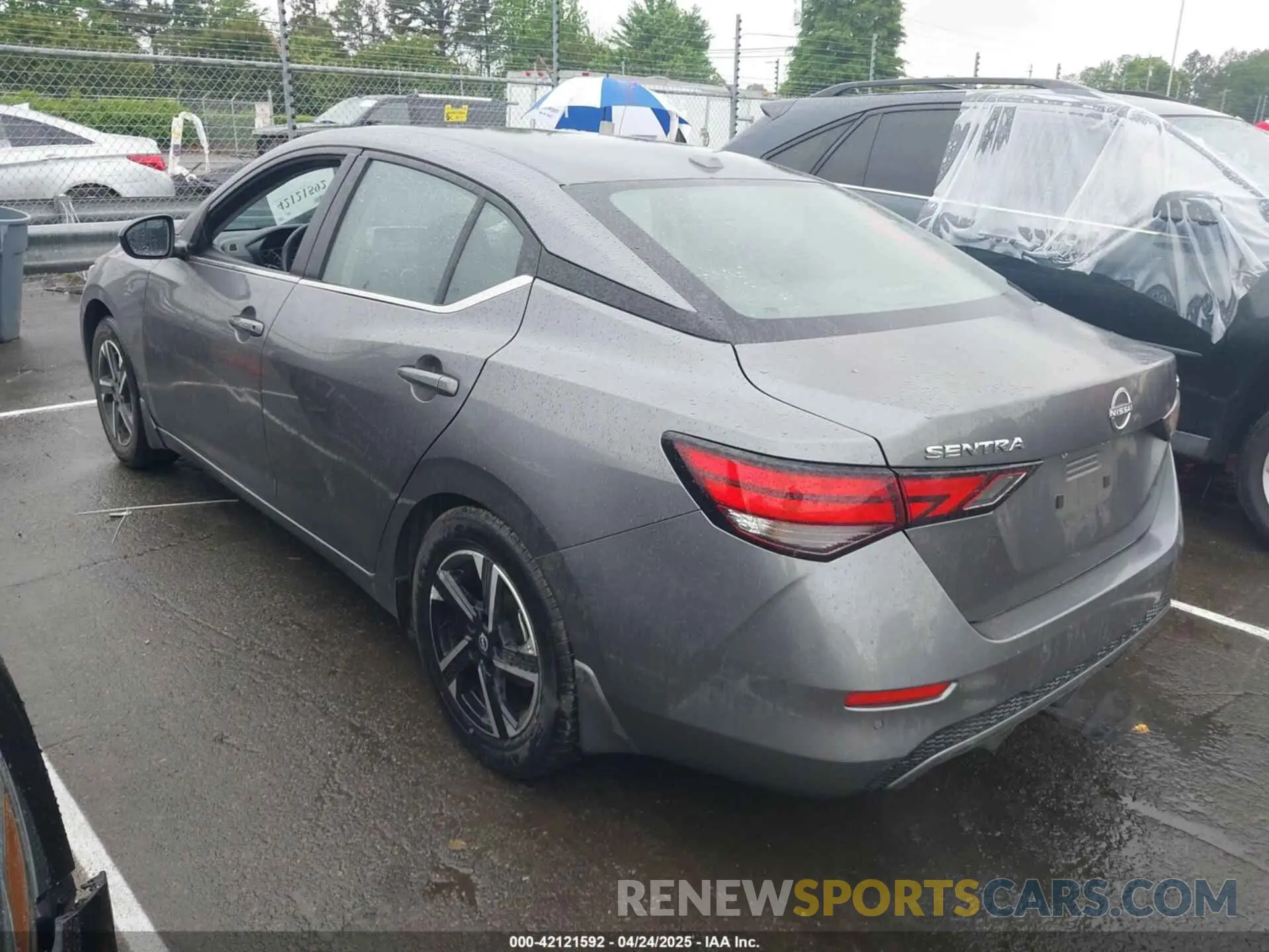 3 fotografías del automóvil dañado 3N1AB8CV0RY205148 NISSAN SENTRA 2024
