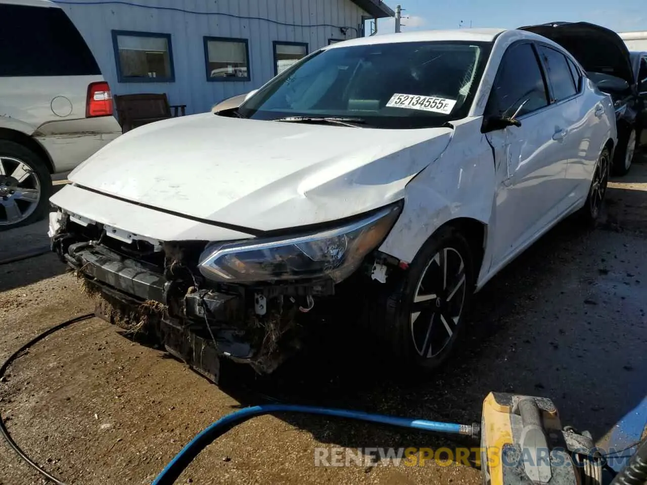 1 fotografías del automóvil dañado 3N1AB8CV0RY225271 NISSAN SENTRA 2024