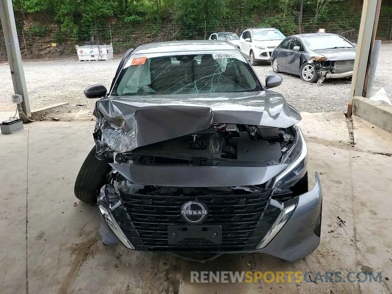5 fotografías del automóvil dañado 3N1AB8CV0RY243611 NISSAN SENTRA 2024