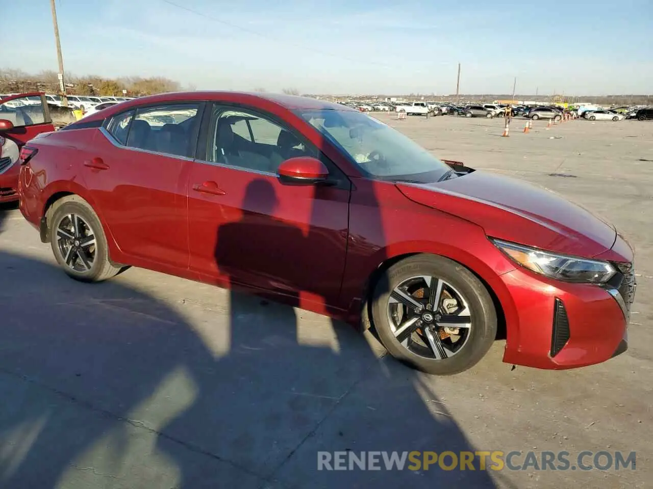 4 fotografías del automóvil dañado 3N1AB8CV0RY257752 NISSAN SENTRA 2024