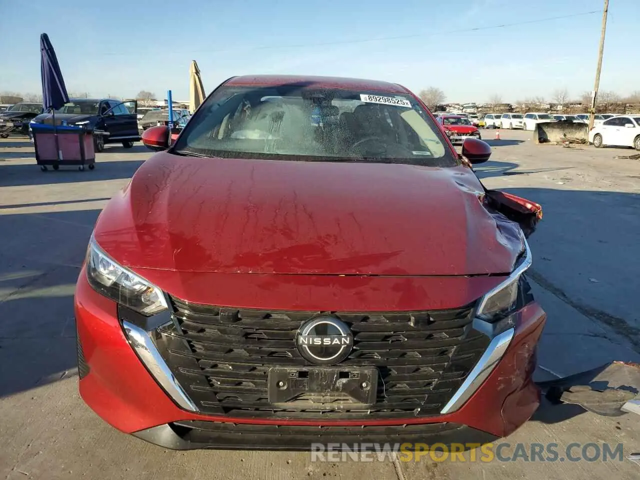 5 fotografías del automóvil dañado 3N1AB8CV0RY257752 NISSAN SENTRA 2024