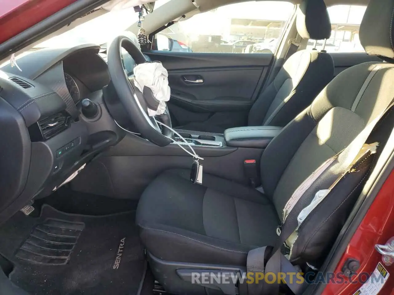 7 fotografías del automóvil dañado 3N1AB8CV0RY257752 NISSAN SENTRA 2024