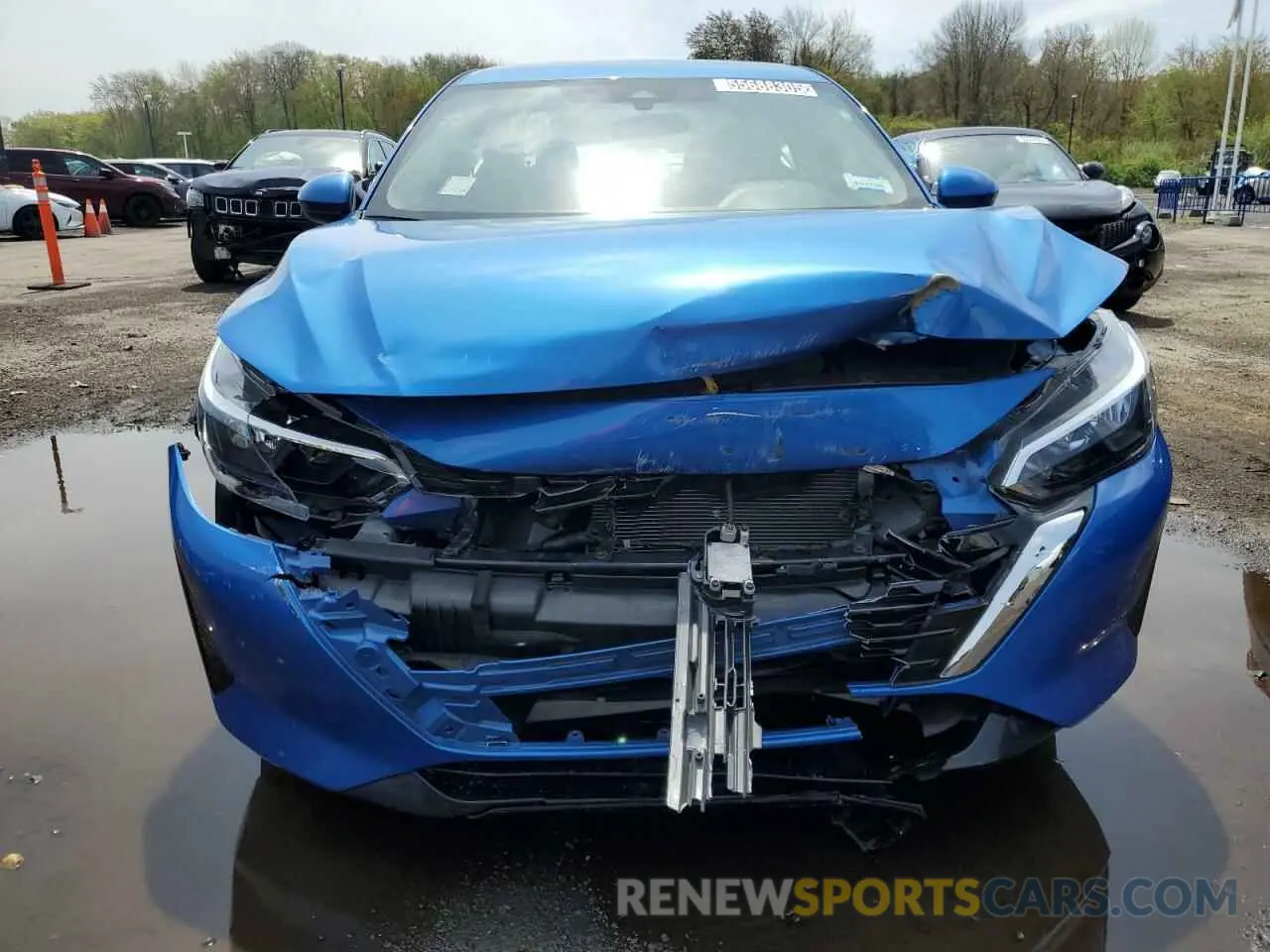 5 fotografías del automóvil dañado 3N1AB8CV0RY271182 NISSAN SENTRA 2024