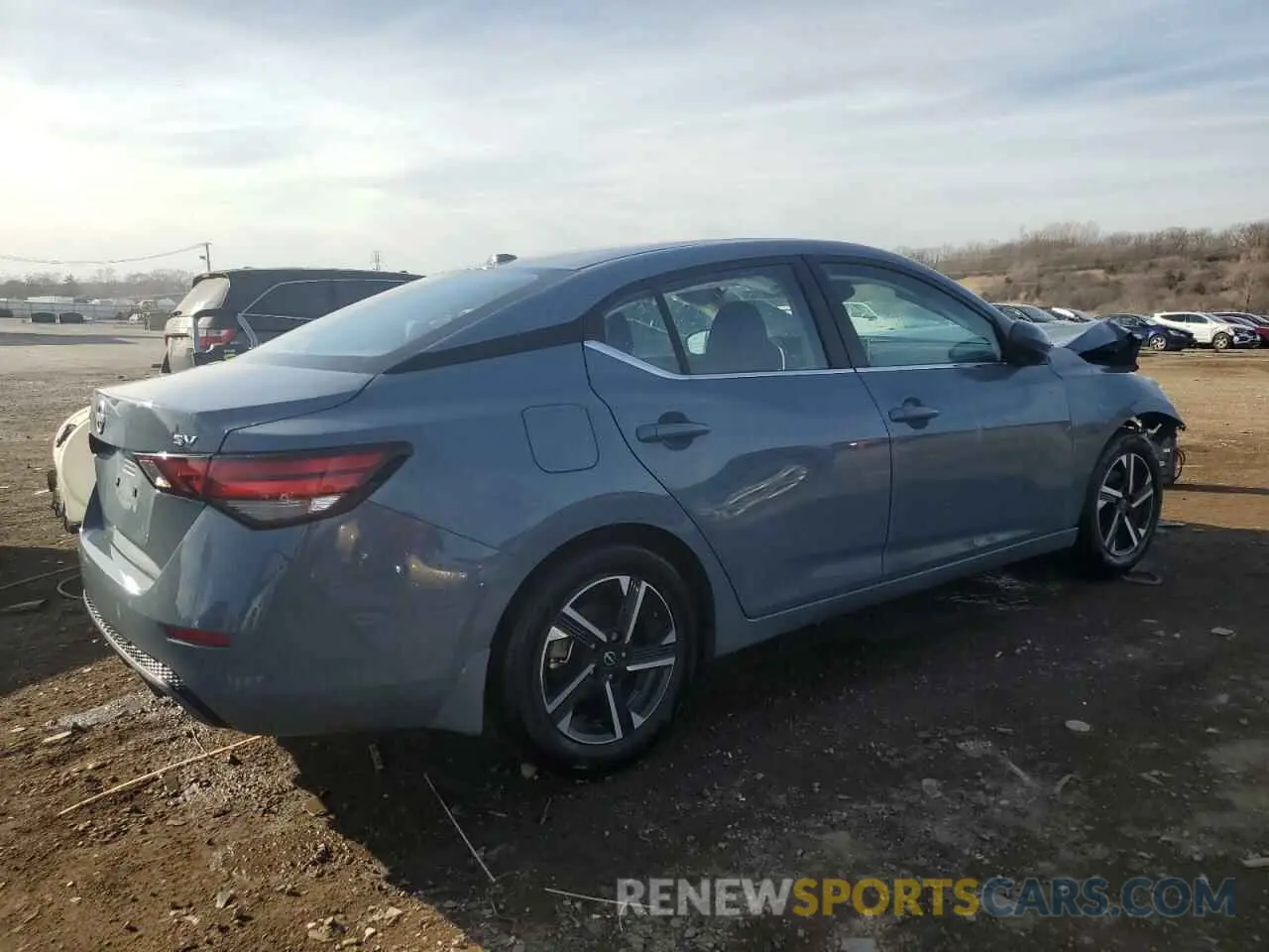 3 fotografías del automóvil dañado 3N1AB8CV0RY295756 NISSAN SENTRA 2024