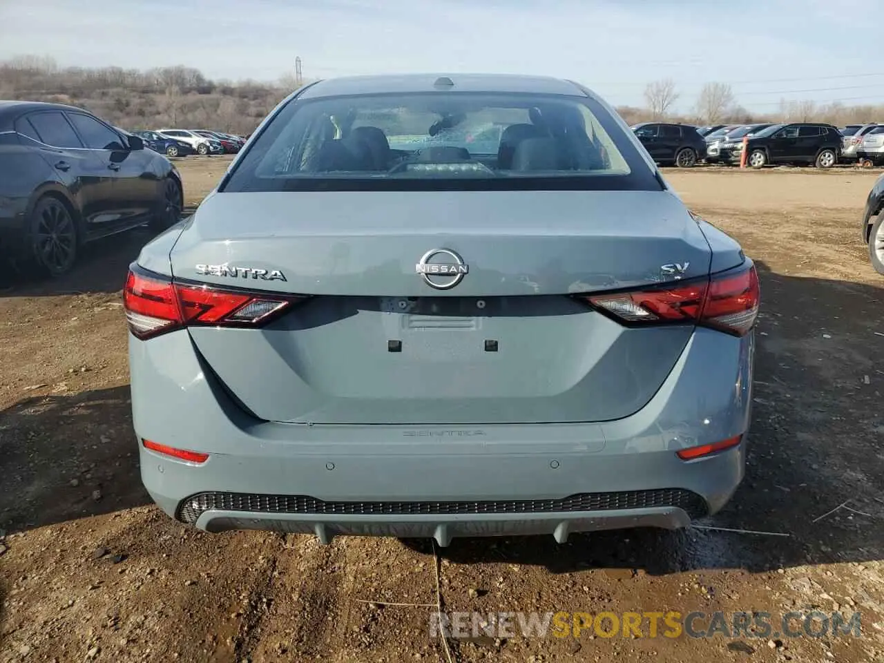 6 fotografías del automóvil dañado 3N1AB8CV0RY295756 NISSAN SENTRA 2024