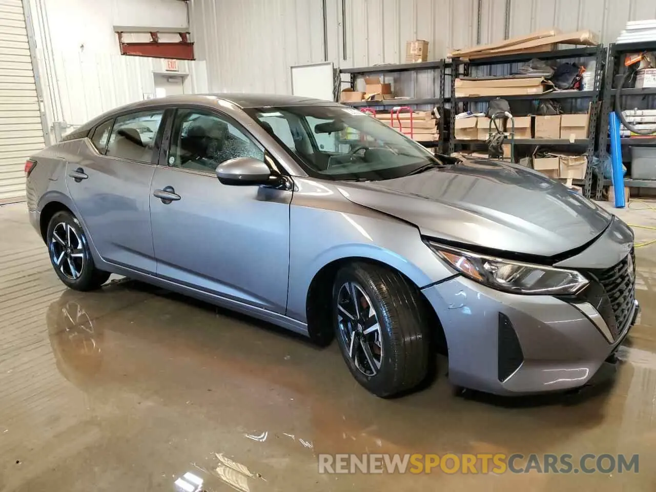 4 fotografías del automóvil dañado 3N1AB8CV0RY296101 NISSAN SENTRA 2024
