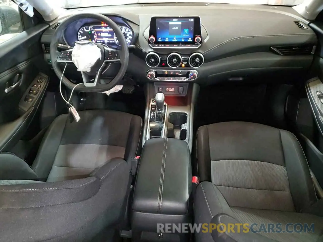 8 fotografías del automóvil dañado 3N1AB8CV0RY296101 NISSAN SENTRA 2024