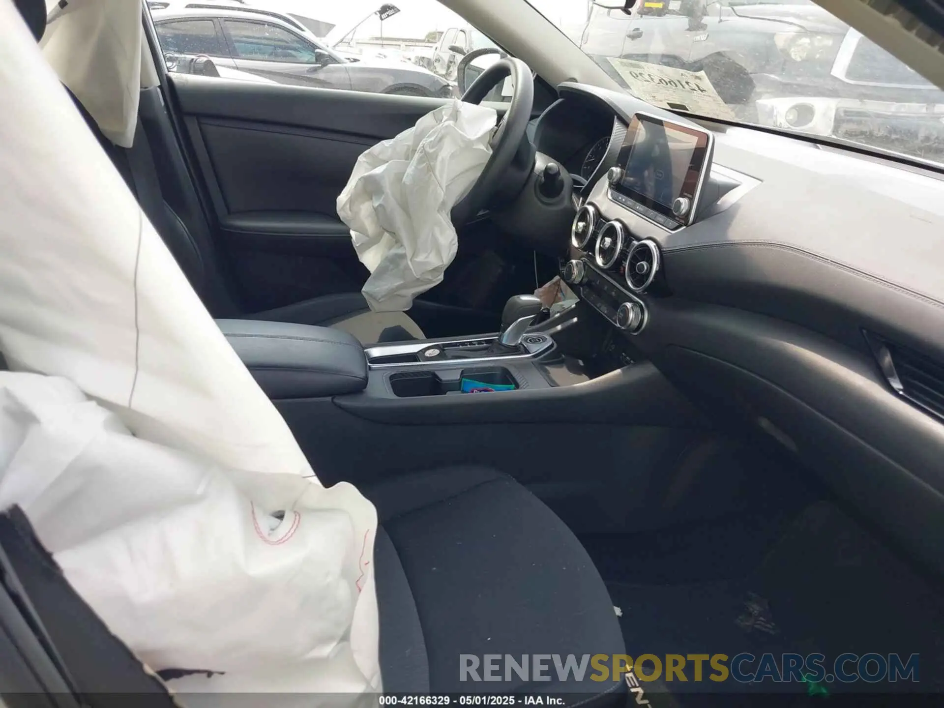 5 fotografías del automóvil dañado 3N1AB8CV0RY297135 NISSAN SENTRA 2024