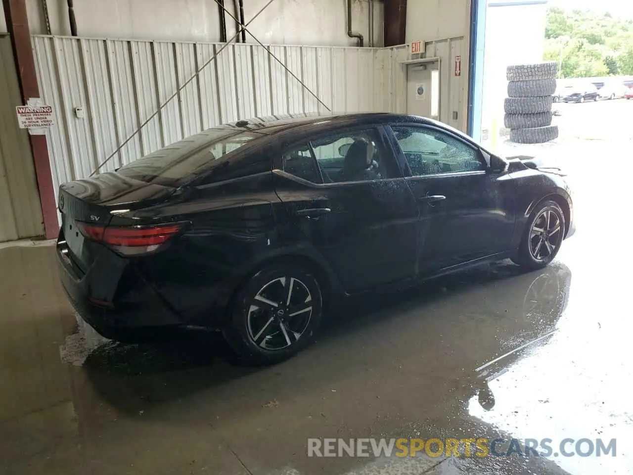3 fotografías del automóvil dañado 3N1AB8CV0RY337830 NISSAN SENTRA 2024
