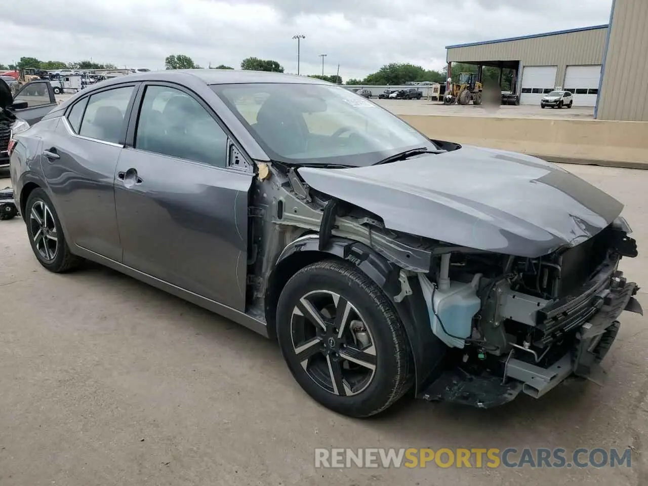 4 fotografías del automóvil dañado 3N1AB8CV0RY341571 NISSAN SENTRA 2024