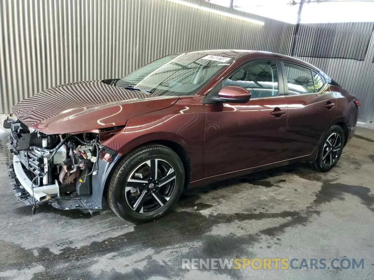 1 fotografías del automóvil dañado 3N1AB8CV0RY343451 NISSAN SENTRA 2024