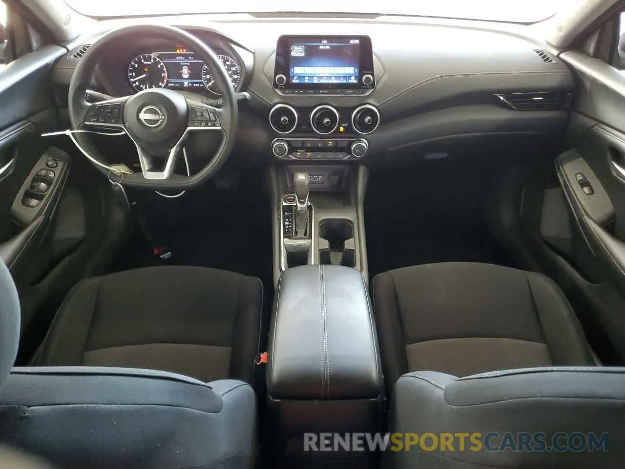8 fotografías del automóvil dañado 3N1AB8CV0RY343451 NISSAN SENTRA 2024