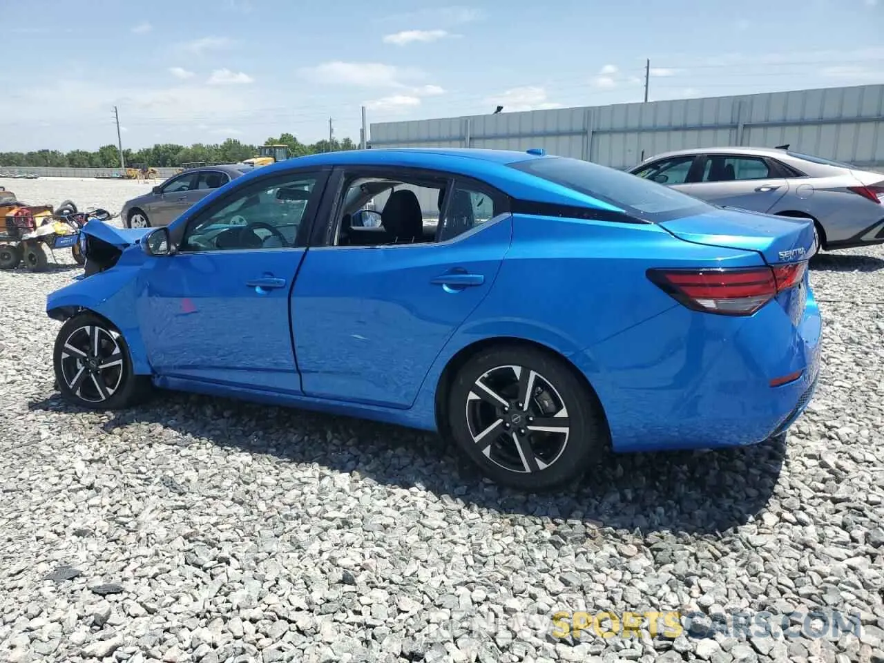 2 fotografías del automóvil dañado 3N1AB8CV0RY346589 NISSAN SENTRA 2024