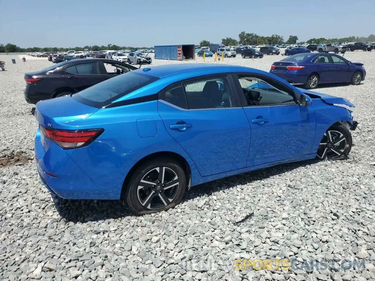 3 fotografías del automóvil dañado 3N1AB8CV0RY346589 NISSAN SENTRA 2024