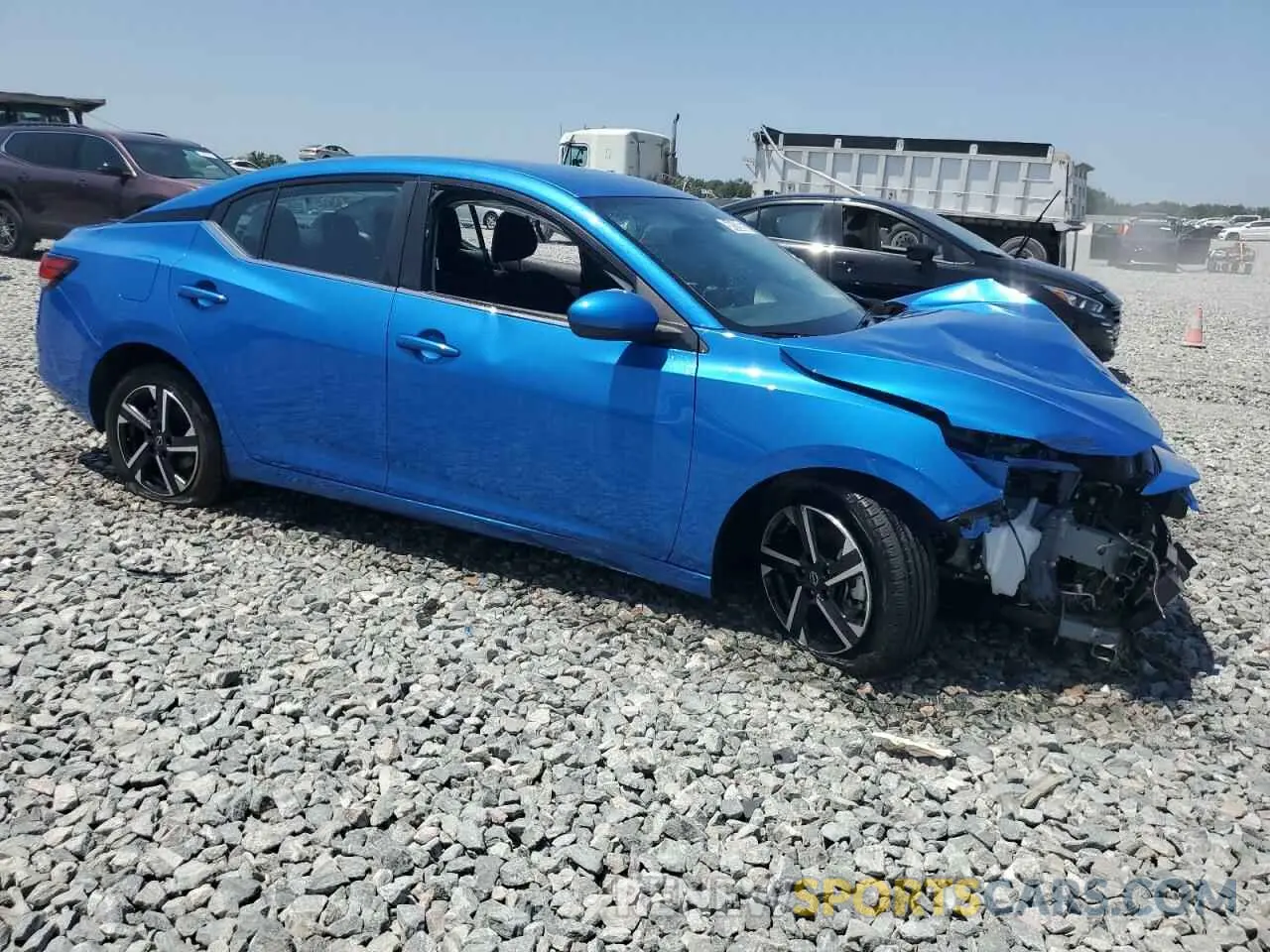 4 fotografías del automóvil dañado 3N1AB8CV0RY346589 NISSAN SENTRA 2024