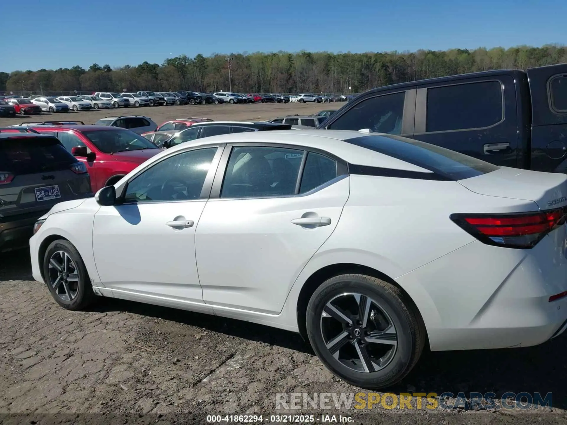 14 fotografías del automóvil dañado 3N1AB8CV0RY351145 NISSAN SENTRA 2024