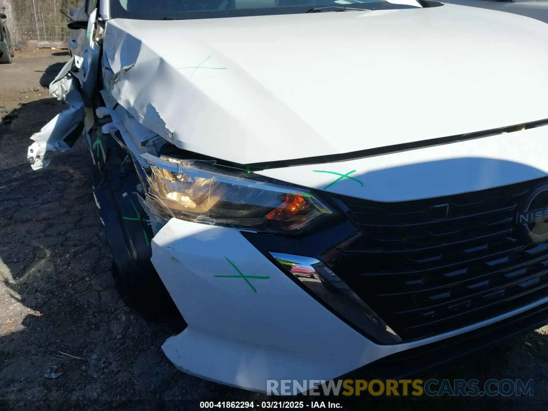 6 fotografías del automóvil dañado 3N1AB8CV0RY351145 NISSAN SENTRA 2024