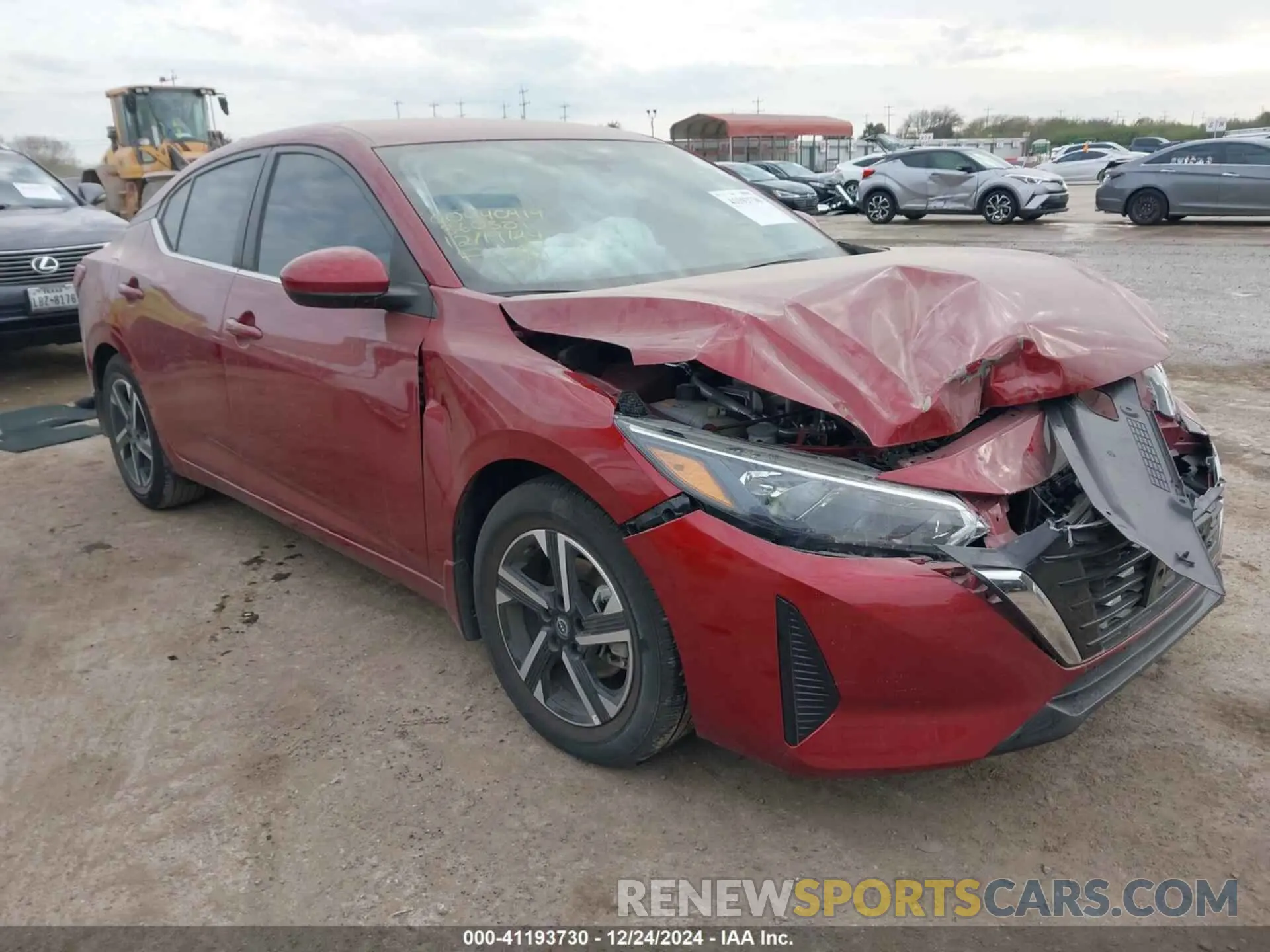 1 fotografías del automóvil dañado 3N1AB8CV0RY360301 NISSAN SENTRA 2024