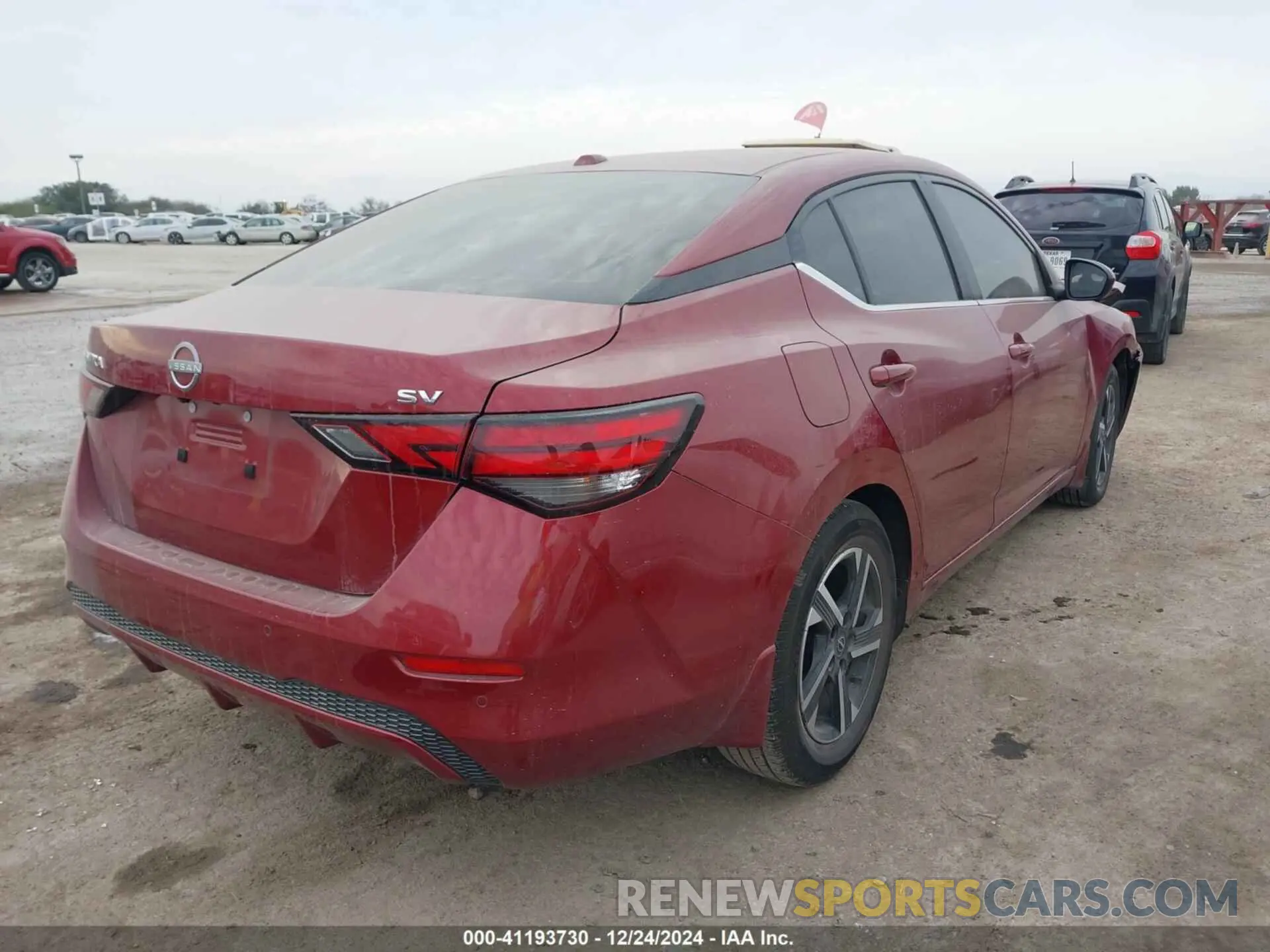 4 fotografías del automóvil dañado 3N1AB8CV0RY360301 NISSAN SENTRA 2024