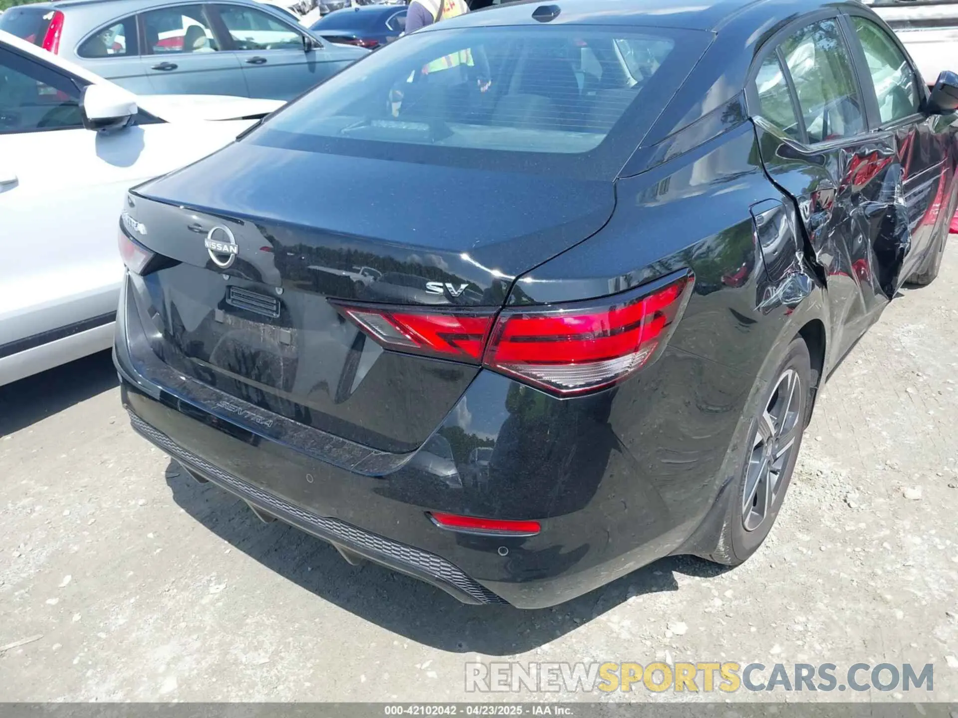 4 fotografías del automóvil dañado 3N1AB8CV0RY379690 NISSAN SENTRA 2024