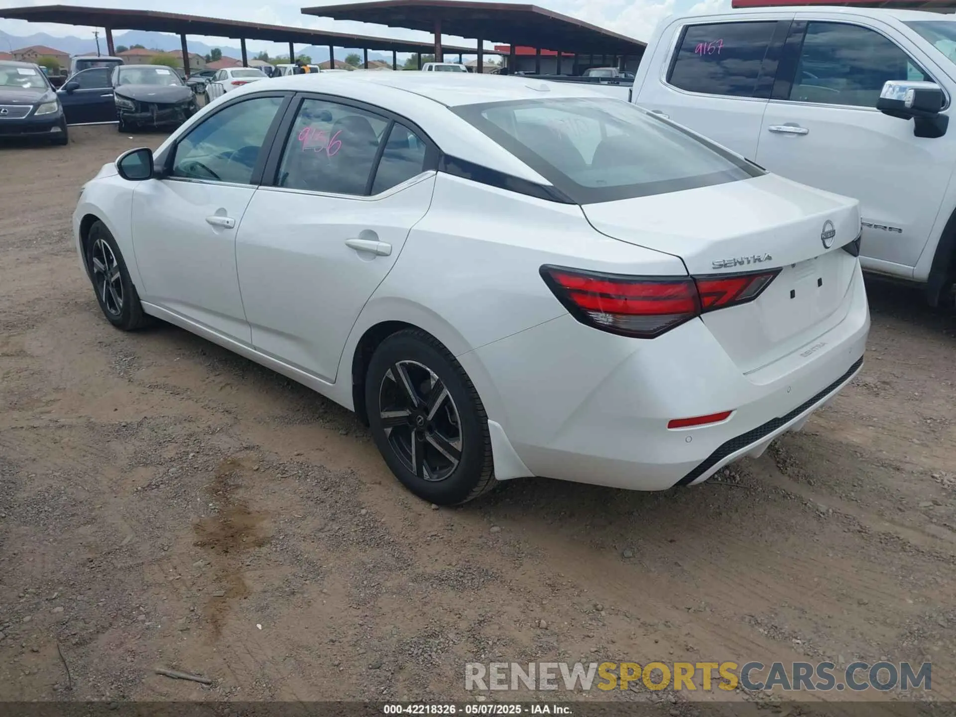 3 fotografías del automóvil dañado 3N1AB8CV1RY209340 NISSAN SENTRA 2024